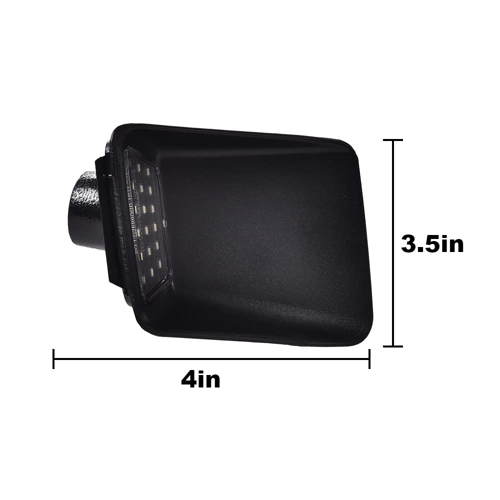 G-PLUS LED License Plate Lights Lamp Assembly Compatible With 2004-2012 Chevy Colorado/GMC Canyon,#20985455 Bright White Pack of 2