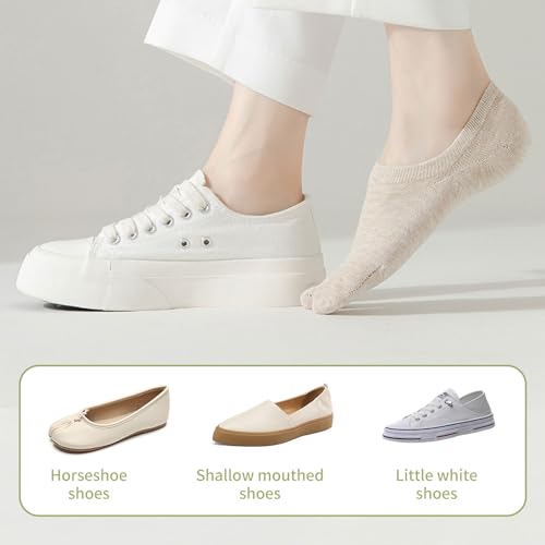 Image of Flip Flop Tabi Socks Split 2 Toe No Show Low Cut Socks Cotton Big Toe Ankle Japanese Style Sock 2 Pairs