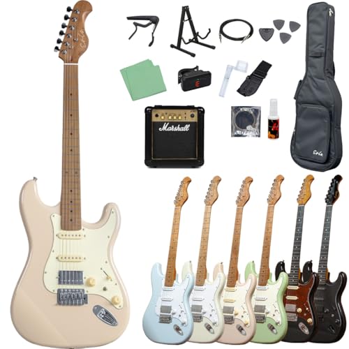 Amazon | Eris. Nestia エレキギター初心者セット SSH コイルタップ