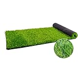 FRITHJILL Artificial Grass 6x10 FT (60 SqFt) Synthetic Turf Carpet, Realistic 1.18' Thick Lawn, Pet-Friendly, Zero Maintenance for Yard, Balcony, Patio, Playground, Green