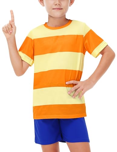 Image of Deerose Kids Halloween Clothing Set Funny Party Outfits Cartoon Tshirt Dress 3-14 Years