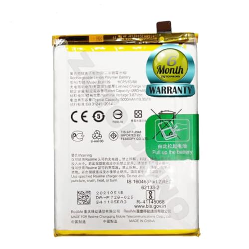 Image of Original BLP729 Battery for Realme 5i /5S RMX2030 / C3 / RMX2027 /C11 / Battery with 6 Month Warranty**** (B195)