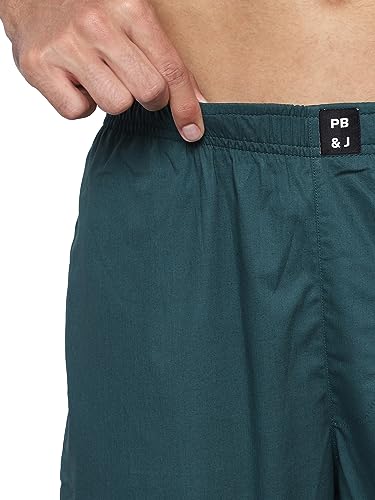Image of PB & J Stretch Cotton Regular Fit Pyjamas for men | Premium Cotton Lower Pajama Lounge Pants for Men