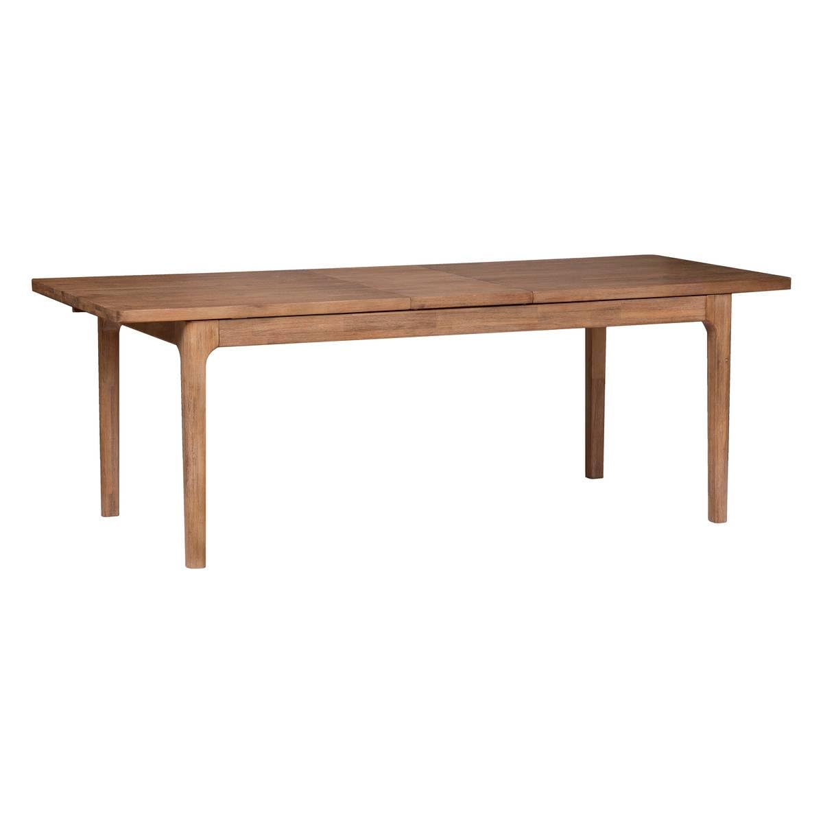 Atmosphera - Table à Manger Sabor Extensible, 8 Personnes, Bois d'Acacia, 180 à 260 cm - pour Salle à Manger, Salon