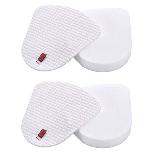 Eztronics Corp2 Pack Filter Kit for Shark Navigator Lift-Away Vacuum Cleaners (compares to XFF350). Fits NV350, NV351, NV352, NV355, NV356E, NV356K, NV357, NV360, NV370, NV391, UV440,(2 Felt & 2 Foam