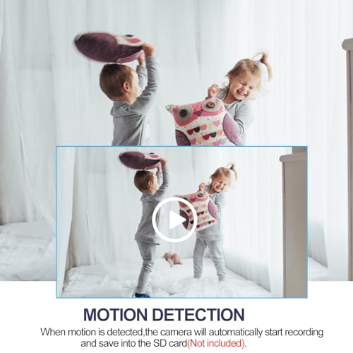Security Camera Hidden Camera Charger 1080P Indoor Secret Cameras-NO WIFI | Mini Spy Camera with EU to UK Adapter Small Nanny Cameras with Motion Detection Loop Recording for Indoor Surveillance - Image 4