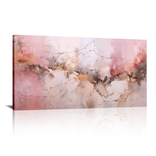 Peinture abstraite moderne encadrée pour salon chic et lumineux