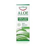 Cutis hidratado y protegido - contiene un 50% de aloe vera que hidrata, protege y calma la piel del rostro. 98% de ingredientes de origen natural