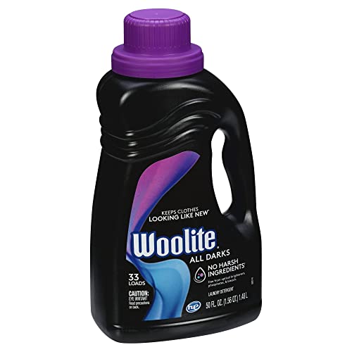 Woolite Dark Care Laundry Detergent, Midnight Breeze Scent, 50 oz/ 25 loads