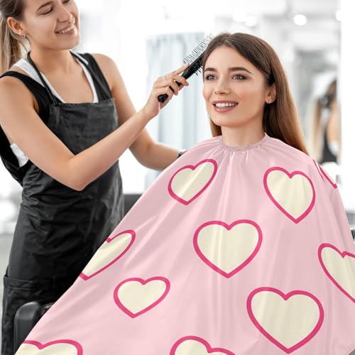 Capa impermeable profesional para cortar cabello con cierre ajustable miniatura 7