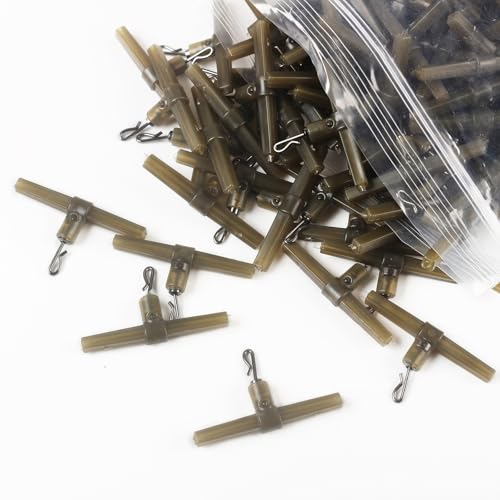 20 accesorios anti-enredos para pesca de carpa miniatura 5