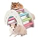 Li-ly Pont d'escaliers d'escaliers en Bois Jouant à Jouer des Jouets pour Petites Souris pour Animaux de Compagnie écureuil Hamster durables et Pratiques