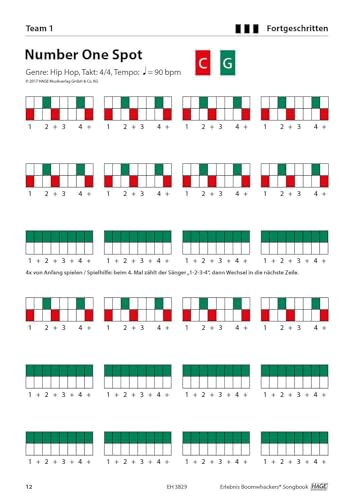 Erlebnis Boomwhackers® Songbook: 10 moderne Songs in verschiedenen Stilrichtungen. Ohne Vorkenntnisse Boomwhackers® spielen - Für alle Altersstufen!: ... spielen - Fu¨r alle Altersstufen!