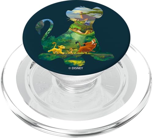 Disney The Lion King Simba Silhouette Timon Pumbaa Zazu PopSockets PopGrip for MagSafe