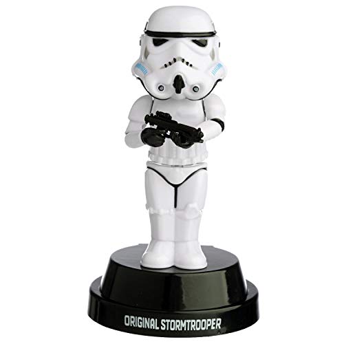 The Original Stormtrooper Figurine Solaire Décorative, Plastique, Multi, Hauteur 13cm Largeur Profondeur 7cm