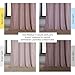 HPD Half Price Drapes Heritage Plush Velvet Curtains 96 Inches Long Room Darkening Curtains for Bedroom & Living Room 50W x 96L, (1 Panel), Ballet Pink