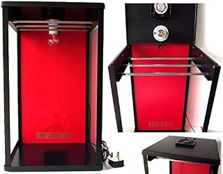 Biltong Maker Biltong Box Beef Jerky Dehydrator Biltong Spice with RED Back Panel, 100g FREE SPICE and Light Bulb