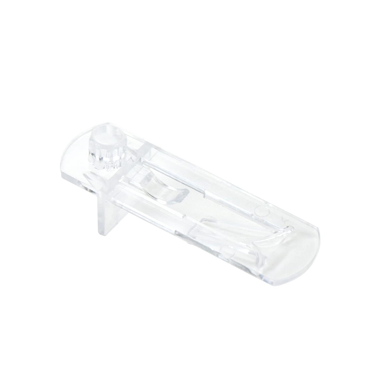 Bitray Shelf Support Peg Locking Shelf Pins Self-Locking Bracket Clips Fits 5/16" Dia Hole and 19/32" Shelf -50pcs — Amazon image 9
