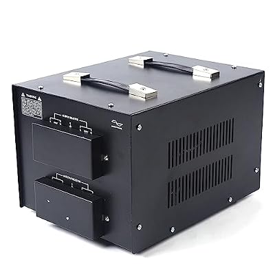 Voltage Converter Transformer 10000W Power Step Up Down 110V to 220V 220V to 110V Automatic Voltage Regulator Stabilizer Power Transformer Converter Circuit Breaker Protection