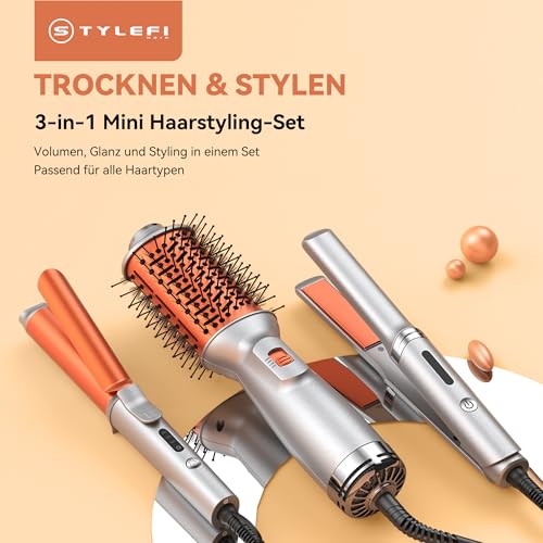 Set de cepillos térmicos de cerámica para moldear el cabello con calor 4