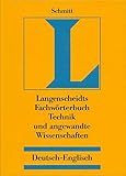  Langenscheidt Fachwörterbuch Technik und angewandte Wissenschaften, Deutsch-Englisch