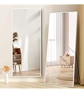 Amazon.co.jp: Harper & Bright Designs 全身鏡 姿見鏡 キャスター付き