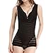 Women’s shapewear,High Waist panties seamless firm control bodysuit for women shapewear by OLIKEME (Medium, Black)