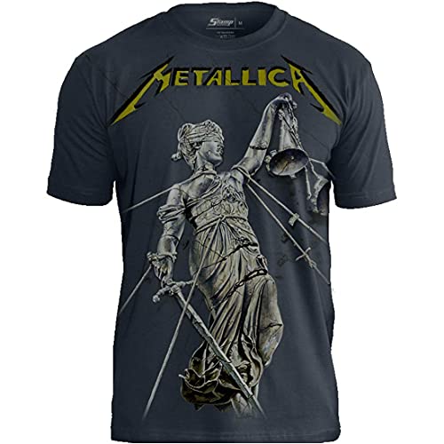 Camiseta Premium Metallica And Justice For all
