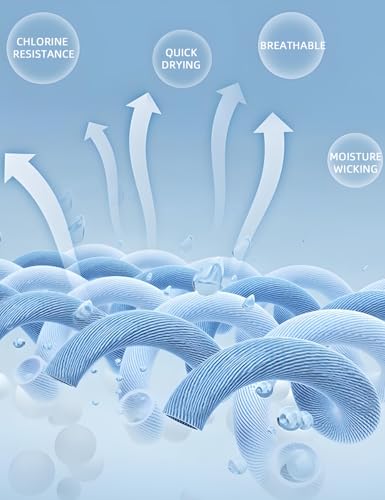 Inno Women's Plus Size 3 Piece Rash Guard Set with Bra Swimsuits Short Sleeve with Boyshorts UPF 50+ Surfing Swimwear3