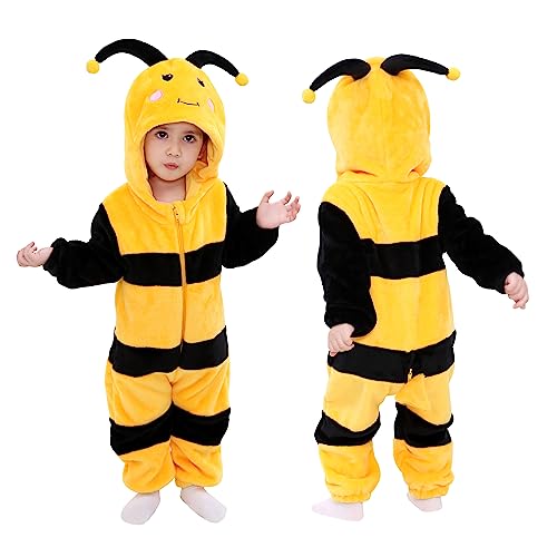 TONWHAR Baby Boy's Girl's Animal Bodysuit Infant And Toddler's Romper Jumpsuit Halloween Costume Partywear(6-12 Months)