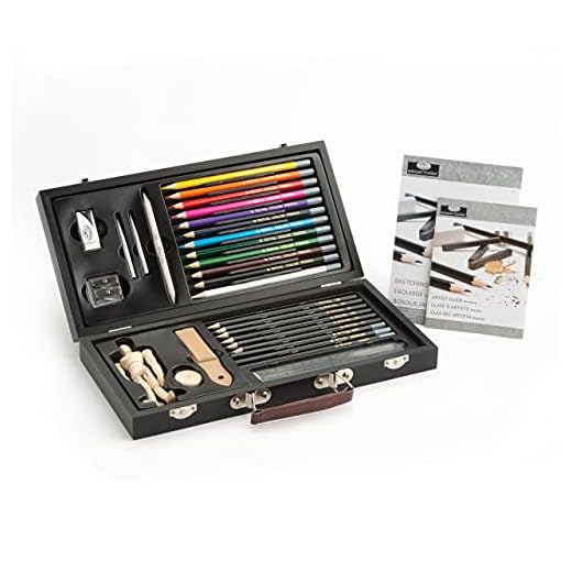 ROYAL BRUSH Essentials Art Sketching and Drawing Artist Set for Beginners, Multicolor