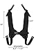 Rehabilitation Advantage Wheelchair Chest Harness - Quick Release Buckle
