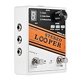 looperman hip hop Invertir, 1/2 velocidad, deshacer y hacer efectos de fadeout fácilmente controlados por ambos pedales.