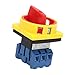 Load Circuit Breaker Switch 32A, Fine processing, high strength, small size, Cam On off Power Switch, for machine tools, machinery, chemicals, textiles (25A)