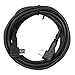 SRS SATELLITE RADIO SUPERSTORE 9 Foot Replacement Cable for The SiriusXM Satellite Radio Roady BT Display Unit, The Cable has 2 Right Angle Connectors on Each End (Cable Only)