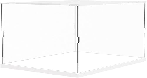 Miniatura 21 de DuvinDD Vitrina de acrílico para grandes coleccionables, caja transparente de 29 pulgadas de alto para muñeca Bearbrick 1000% Lego 10341 a prueba