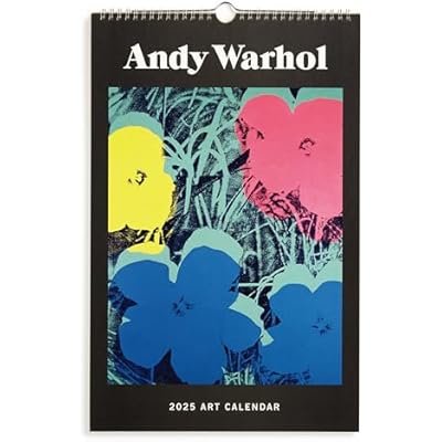 Andy Warhol 2025 Wall Calendar