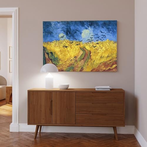 Toile Vincent Van Gogh Champ de blé décoration murale cadre - 6