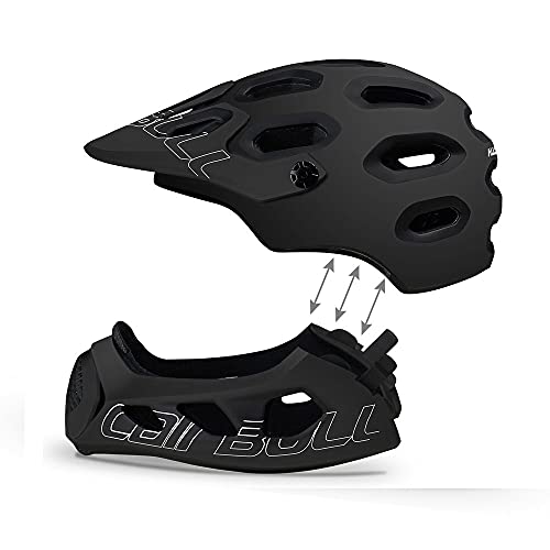 Casco de bicicleta de montaña para hombres con sistema ajustable talla M/L 4