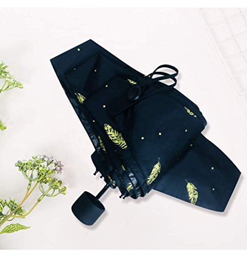 XLAHD Wasserdichter Reiseschirm, ultraleichter Mini-Taschenschirm, Sonnenschutz, Taschenschirm, praktisch und beliebt Cover