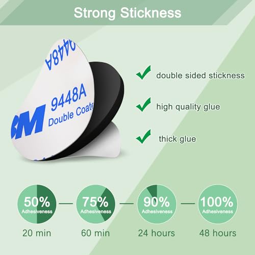 Weenkilly SMT 80 Pcs Double Sided Foam Tape- Black Waterproof Self Adhesive Pads thumb #3