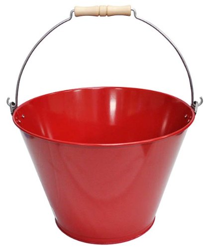 Amazon｜三和金属 消火用 バケツ 8L 赤｜バケツ オンライン通販