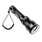 BlueFire 水中懐中電灯 L2 高輝度Ledダイビングライト IPX8強力防水 水中ライト 100M水中ライト ダイバー 18650電池(別売り)に対応 1200ルーメン 防災/登山/釣り/夜間作業/キャンプ/などに適用 地震対策 アウトドア スキューバーダイビングライト