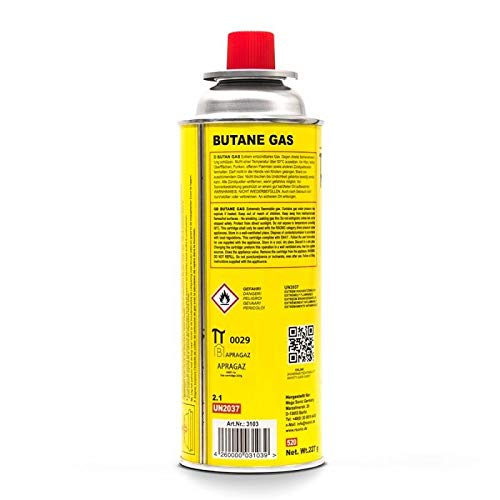 Kartusz gazowy z butanem, 227 g, szisza Nargile, kemping, LPG, kuchenka gazowa, liczba sztuk 48 x