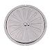 Ajuste Aire Vent Inox Circular, Bajo Perfil Circular Rejilla de Ventilación Acero...