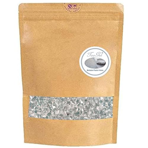 TooGet Moldable Plastic Pellets, 400G Clear Reusable Thermoplastic Beads for DIY Crafts, Temporarily Repair, Sculpting, Creative Activity, Halloween Vampire Teeth Fangs