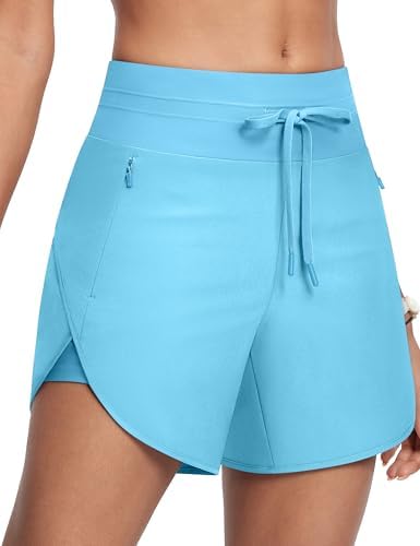 ISEEGZ Swim Board Shorts Women 5.5"/ 7"