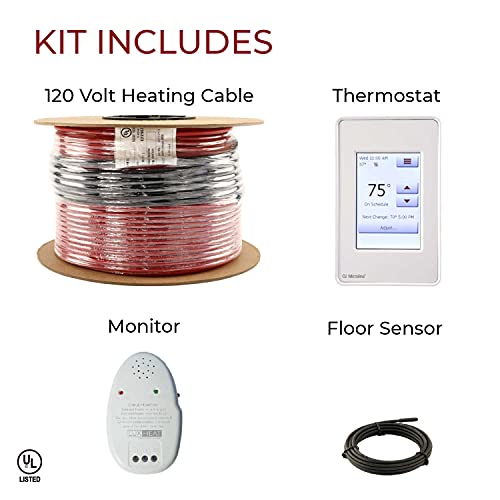 Luxheat 100 Sqft Floor Heating Cable Kit thumb #8