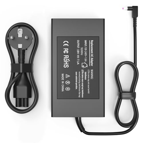 135W Laptop Ladekabel für Acer Nitro 5 7 V15 V16 V17 V14 VX15 AN515 AN715 AN517 AN515-55 AN515-56 AN515-51 AN515-41 AN515-53 AN515-52 AN515-54 AN517-51 AN517-43 AN715-52 N18C4 Ladegerät Netzteil