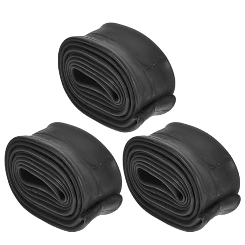 Chambre à air vélo 26 pouces en caoutchouc avec valve américaine pour pneu de rechange vtt x3